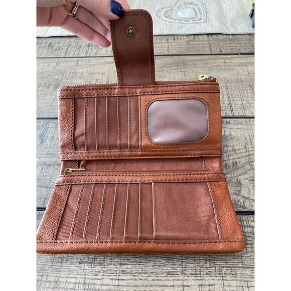 Fossil leather woman’s wallet - Picture 5 of 11
